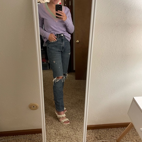 Purple Halogen Sweater - Picture 1 of 3